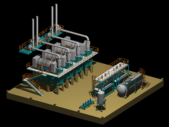 Abadan Refinery - Solidification